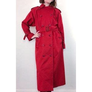 burberry trench 2 site poshmark.com|Burberry Red Trench Size 2 Brand New .